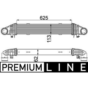 Ladeluftkühler CI 359 000P von MAHLE ORIGINAL günstig für 168,05 € online kaufen
