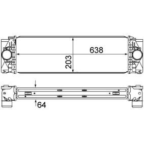 Köp Intercooler av MAHLE ORIGINAL CI 369 000S till det låga priset 1815,62 kr