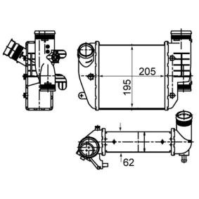 Köp Intercooler av MAHLE ORIGINAL CI 484 000S till det låga priset 1505,19 kr