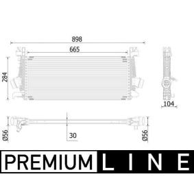 Kjøp Intercooler av MAHLE ORIGINAL CI 515 000P til den lave prisen 2242,14 NOK