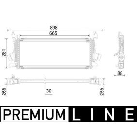 Kjøp Intercooler av MAHLE ORIGINAL CI 542 000P til den lave prisen 2819,78 NOK