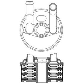 Ölkühler, Automatikgetriebe CLC 184 000S