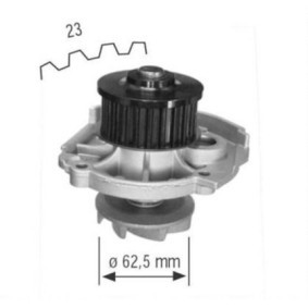 FIAT Wasserpumpe von MAHLE ORIGINAL