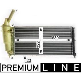 Achetez des Radiateur du moteur MAHLE ORIGINAL CR 2008 000P à prix pour 77,02 €