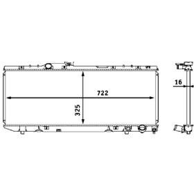 Kühler, Motorkühlung CR 538 000S