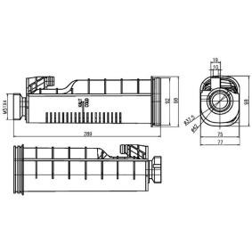 Ausgleichsbehälter CRT 114 000S