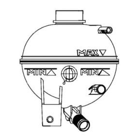Acquista Serbatoio compensazione refrigerante da MAHLE ORIGINAL CRT 12 000S a buon mercato per soli 53,57 €