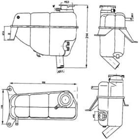 Ausgleichsbehälter CRT 121 000S
