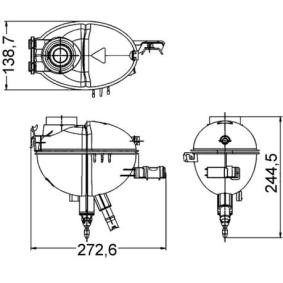 Ausgleichsbehälter CRT 209 000S