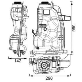 Acquista Serbatoio compensazione refrigerante da MAHLE ORIGINAL CRT 76 000S a buon mercato per soli 76,66 €