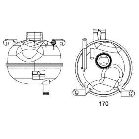 Acquista Serbatoio compensazione refrigerante da MAHLE ORIGINAL CRT 8 000S a buon mercato per soli 48,46 €