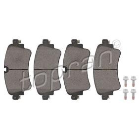 Achetez des Plaquettes de frein TOPRAN 624 506 à prix pour 34,02 €