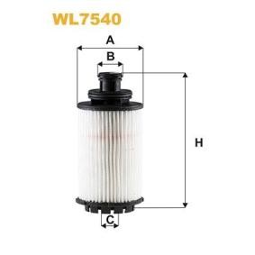 Achetez des Filtre à huile WIX FILTERS WL7540 à prix pour 48,26 €