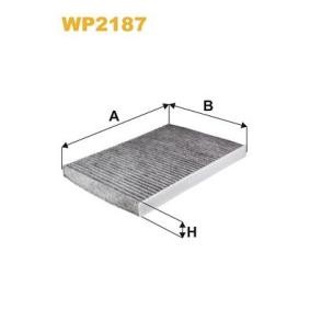 Compre Filtro, ar do habitáculo da WIX FILTERS WP2187 a um preço baixo por 25,71 €