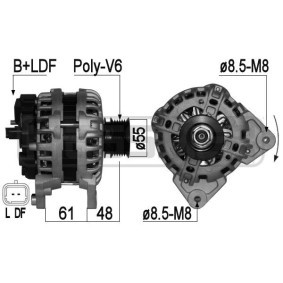 Lichtmaschine 209056A für LOGAN EXPRESS (FS_) für 221,64 CHF