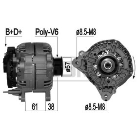 Lichtmaschine 209065A für GTV (916C_) für 250,66 CHF