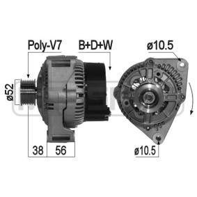 Lichtmaschine 209091A für ALFA ROMEO