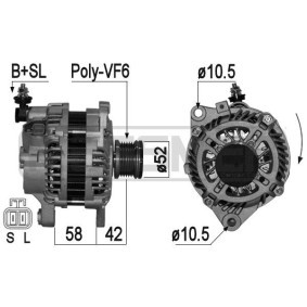 Lichtmaschine 209153A für NISSAN