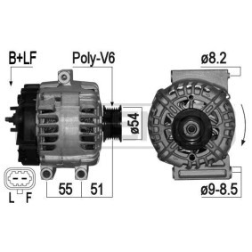 Lichtmaschine 209241A für AVEO Stufenheck (T300) für 298,46 CHF