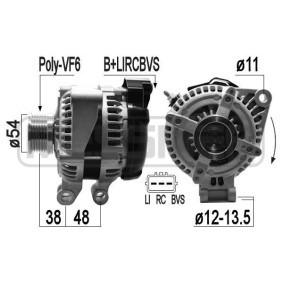 Lichtmaschine 209291A für LAND ROVER
