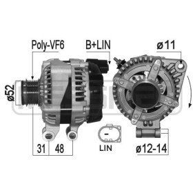 Lichtmaschine 209331A für Discovery II (L318) für 307,10 CHF