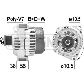 Lichtmaschine 209413A für Range Rover II (P38A) für 228,83 CHF