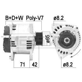 Lichtmaschine 209415A für Defender Pickup (L316) für 262,38 CHF