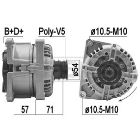 Lichtmaschine 209418A für 159 (939) für 171,22 CHF