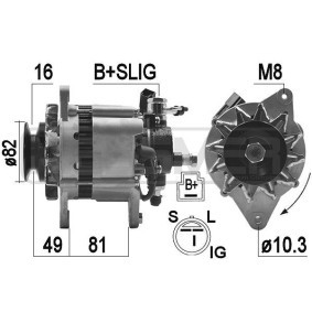 Lichtmaschine von MESSMER 209481A