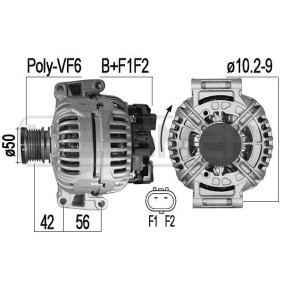 CHRYSLER Lichtmaschine von MESSMER