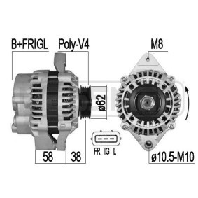 Lichtmaschine 209540A für HONDA