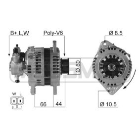 Lichtmaschine 210062A für Combo Mk I (B) Kastenwagen (S93) für 193,51 CHF