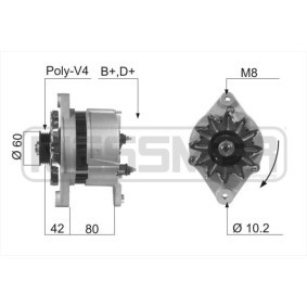 Lichtmaschine 210182A für PRIMERA Traveller (W10) für 141,78 CHF