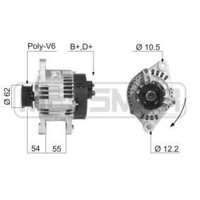 Lichtmaschine 210246A für GTV (916C_) für 186,28 CHF