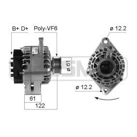 Lichtmaschine 210324A für 159 (939) für 234,64 CHF