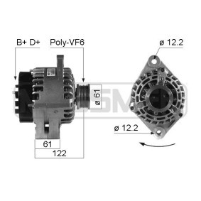 Lichtmaschine 210326A für STILO Multi Wagon (192) für 190,28 CHF