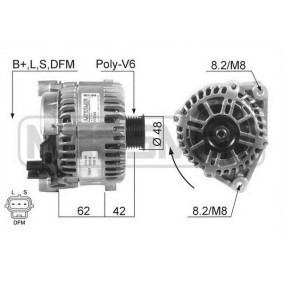 Lichtmaschine 210364A für FORD