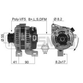 VOLVO Lichtmaschine von MESSMER