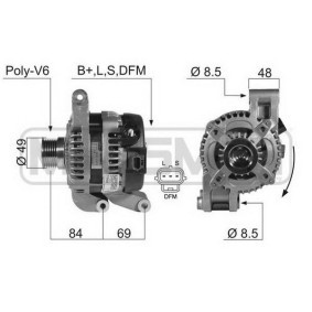 FORD Lichtmaschine von MESSMER