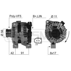 VOLVO Lichtmaschine von MESSMER