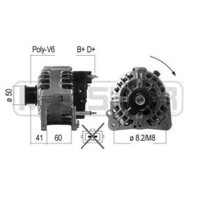 SKODA Lichtmaschine von MESSMER