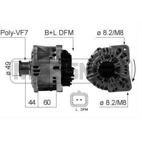 Lichtmaschine 210509A für TERRANO II (R20) für 237,42 CHF