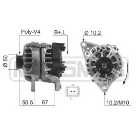 Lichtmaschine 210516A für Micra C+C III (K12) für 138,88 CHF