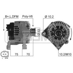 Lichtmaschine 210530A für LAND ROVER