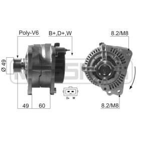 SKODA Lichtmaschine von MESSMER