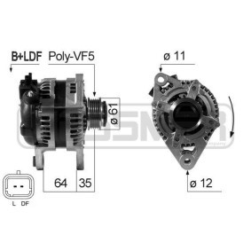 Lichtmaschine 210688A für 159 (939) für 223,94 CHF