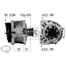 Lichtmaschine 210705A für DACIA