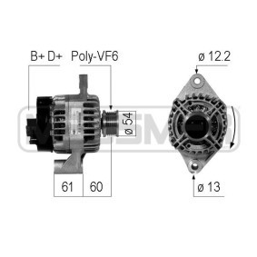 Lichtmaschine 210747A für 159 (939) für 217,23 CHF