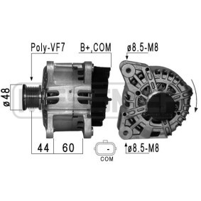 Lichtmaschine 210894A für Lodgy (JS_) für 282,53 CHF