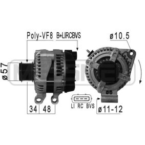 Lichtmaschine 210902A für Range Rover II (P38A) für 209,64 CHF